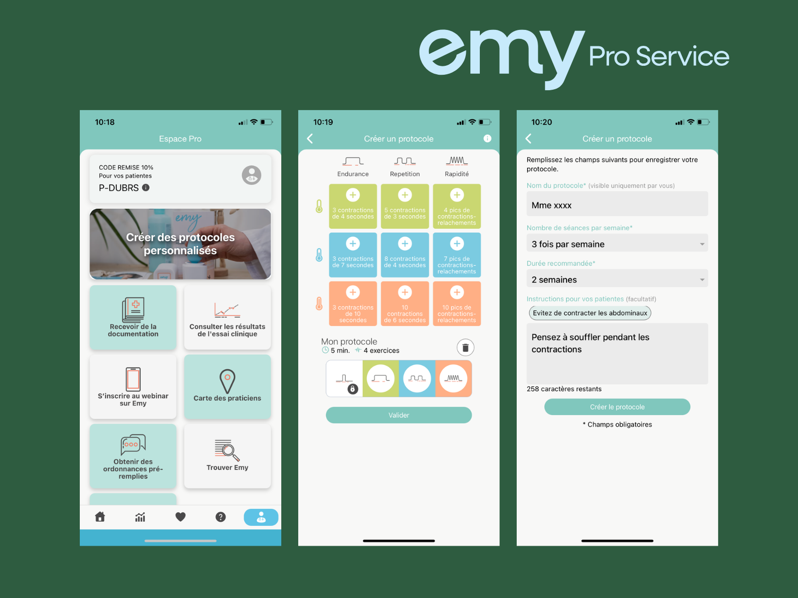 emy pro service fizimed