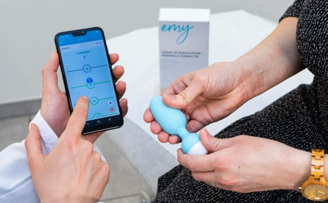 emy trainer, sonde périnéale de biofeedback à l'efficacité cliniquement prouvée