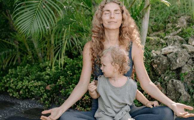 mère enfant yoga possible