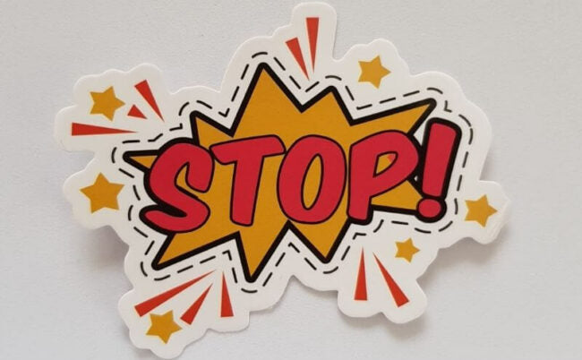 symbole stop