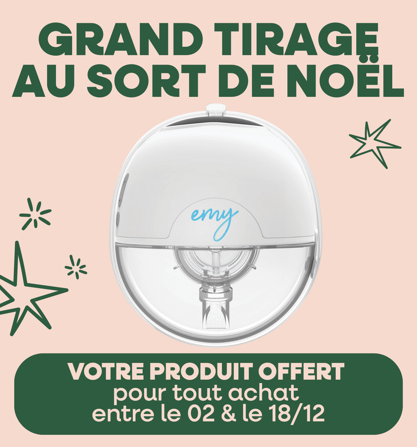 Emy Trainer tirage au sort de noel