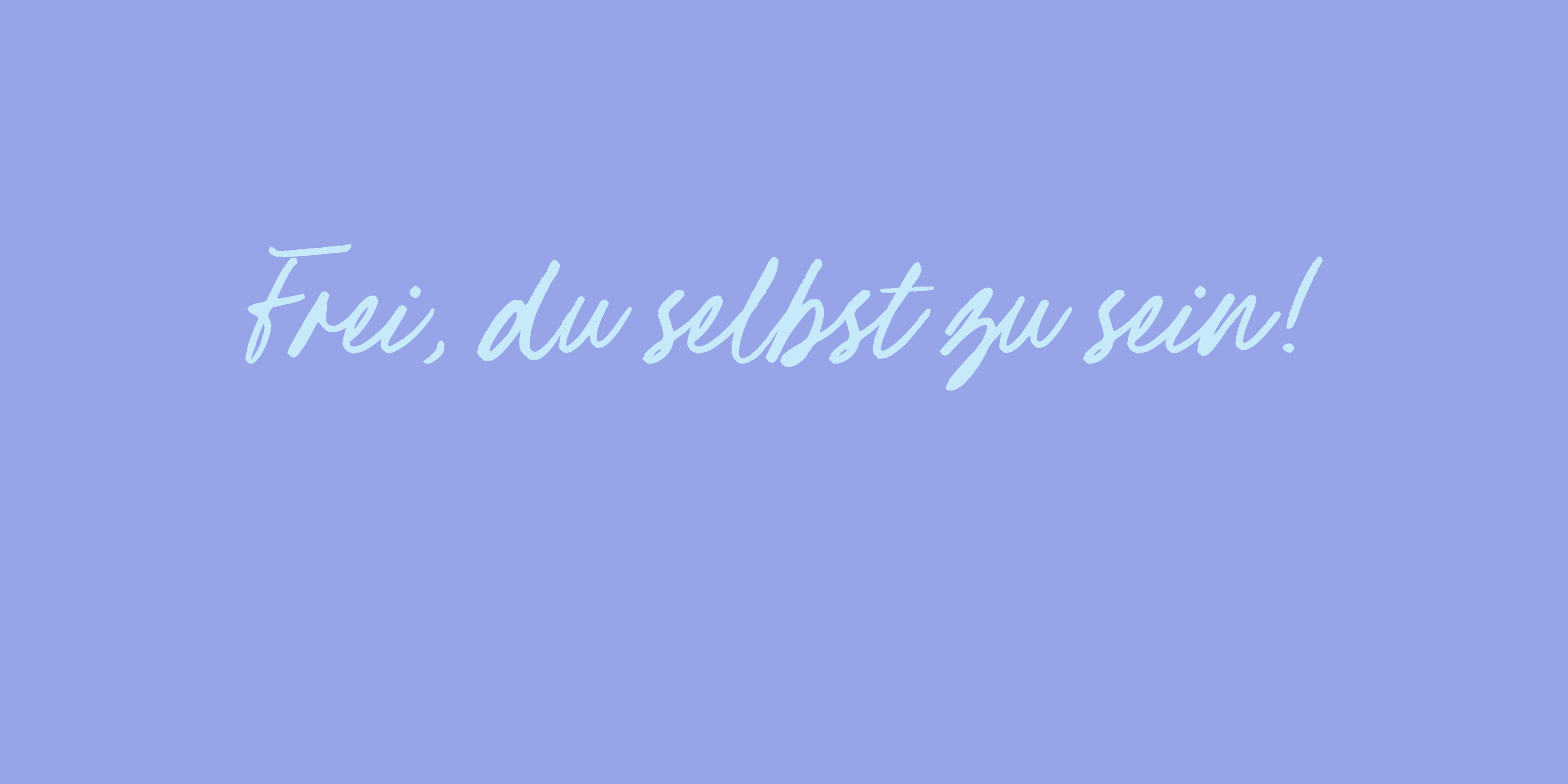 Frei, du selbst zu sein! Emy bricht Tabous.