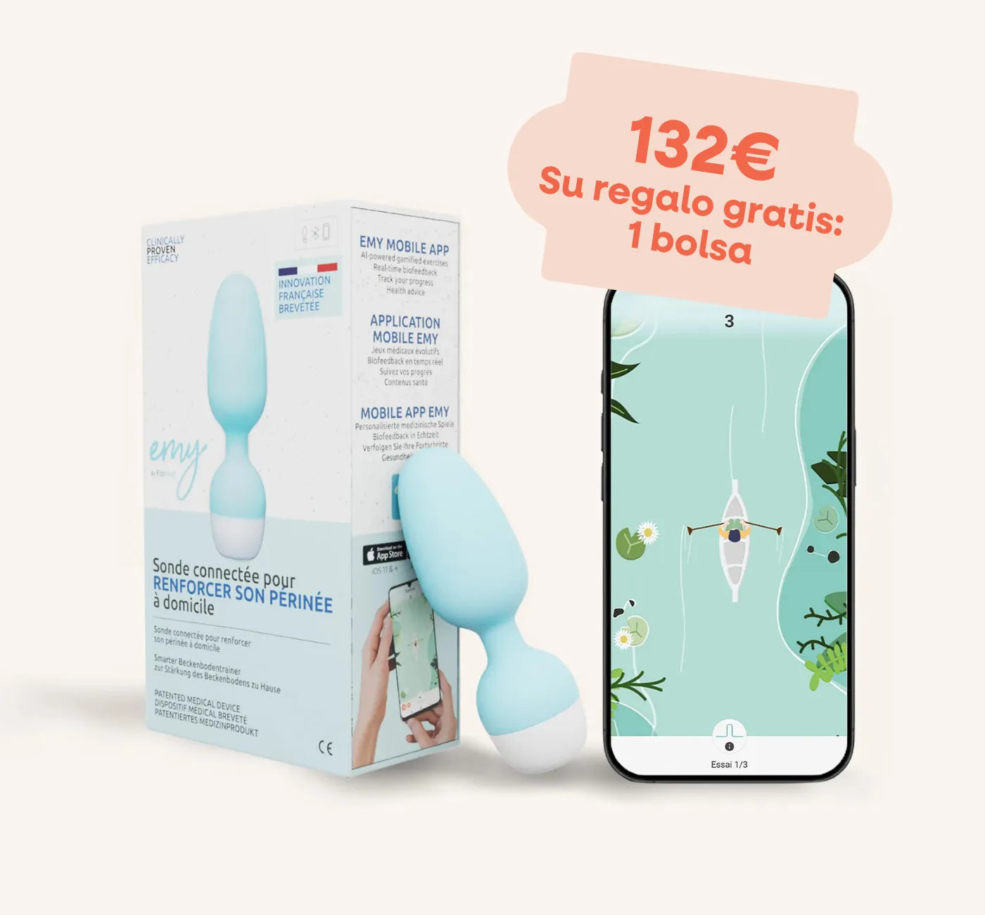 emy trainer su regalo gratis 1 bolsa