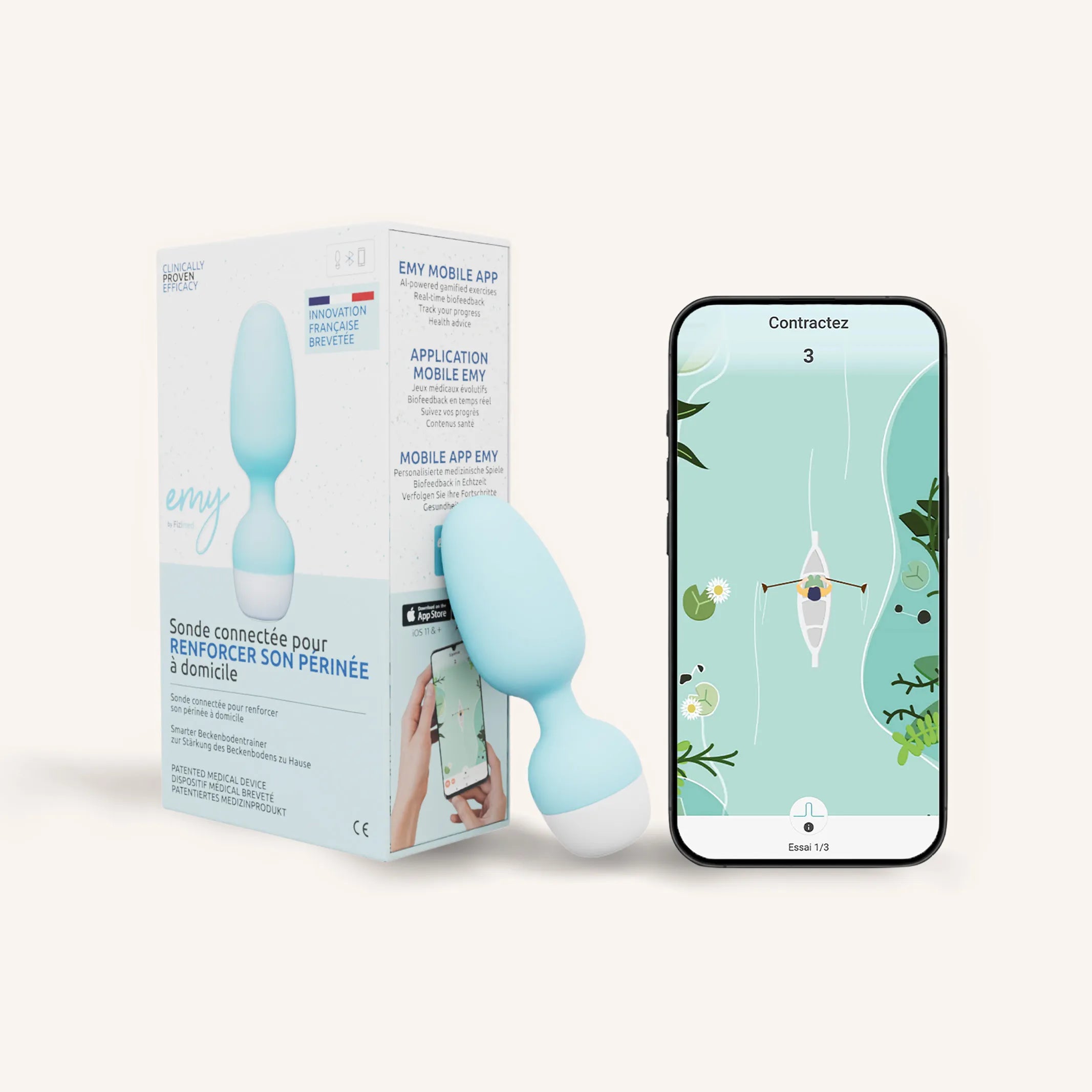 Emy Trainer pelvic floor trainer Fizimed